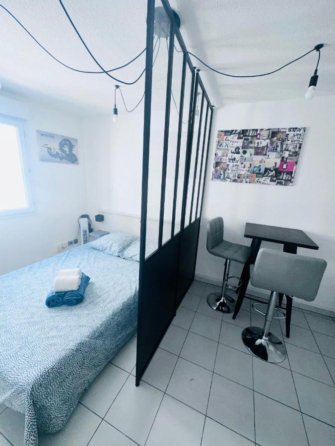 Ferienwohnung Studio Gare St Roch Avec Box De Garage Montpellier Exterior foto